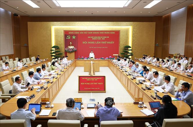 Đảng bộ Chính phủ nâng cao hiệu lực lãnh đạo, đáp ứng yêu cầu nhiệm vụ mới
